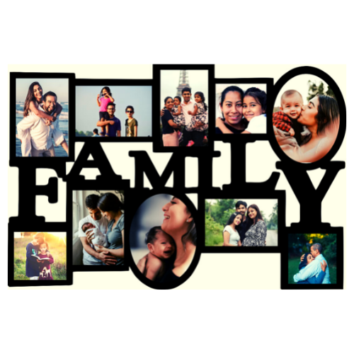 Personalized Family Wooden Photo Frame