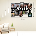 Personalized Family Wooden Photo Frame